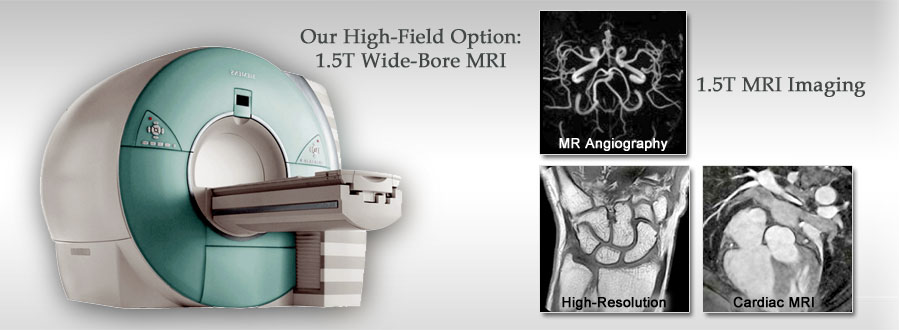High Field 3.0T MRI imaging